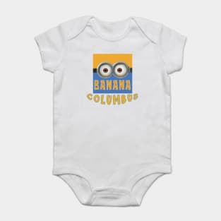 DESPICABLE MINION AMERICA COLUMBUS Baby Bodysuit